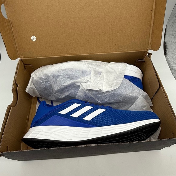 Adidas‎ Duramo SL Blue White Running Shoes GV7126 Mens Size 11 Sneakers New - Picture 3 of 11